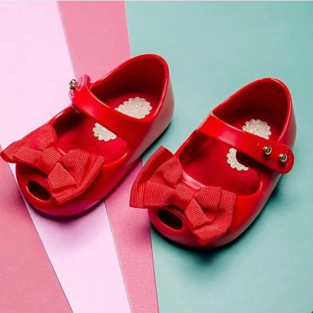 NWT MINI MELISSA My First Mini Melissa Baby Ultragirl Mary Jane Flat Size 3